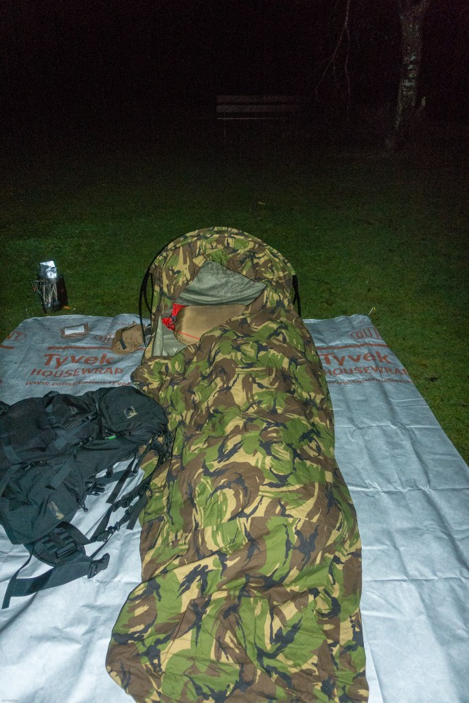 BIVVY, BIVI, BIVY SPELL IT HOW YOU LIKE BUT A TARP WOULD HAVE BEEEN A